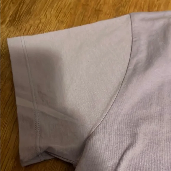 Champion Lavender Sweatshirt with Multicolor Logo Women’s Medium - Picture 5 of 8